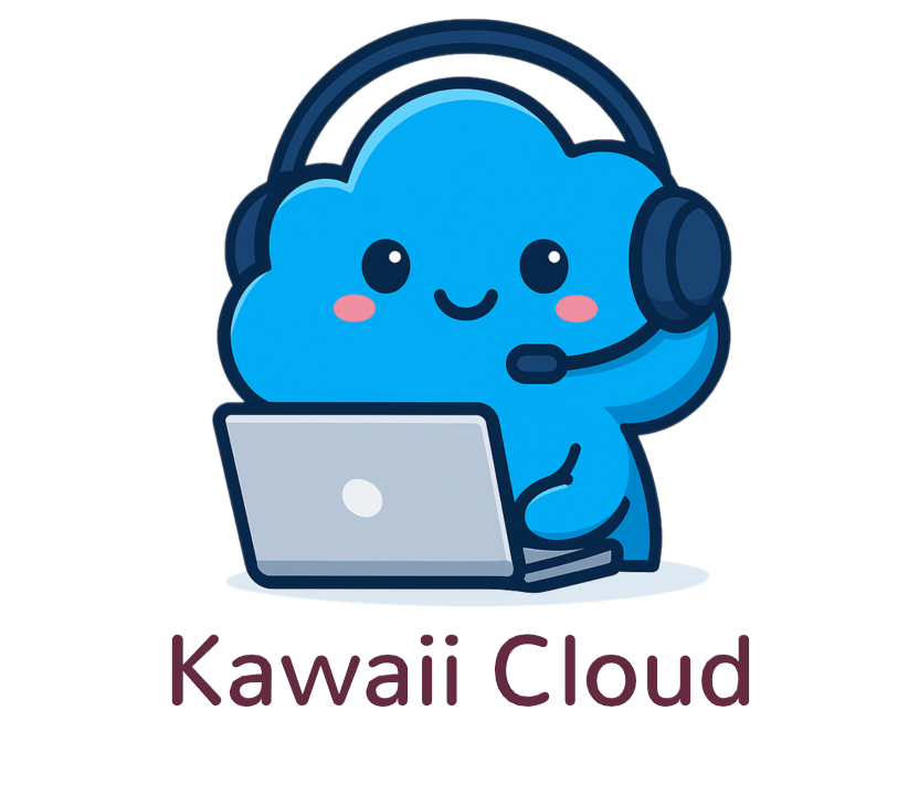 Kawaii Cloud Logo